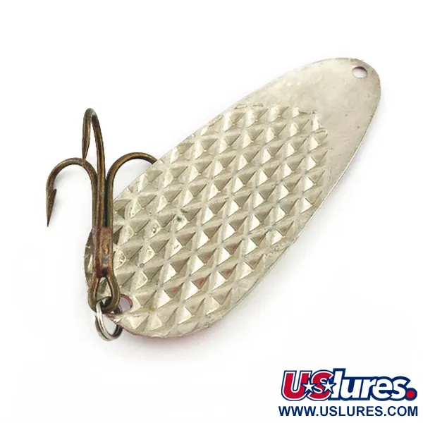 Lindy / Little Joe Lindy Gator, 2 oz rouge/blanc/nickel, cuillère ondulante #23586