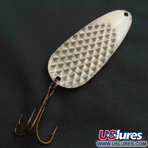 Lindy / Little Joe Lindy Gator, 2 oz rouge/blanc/nickel, cuillère ondulante #23586