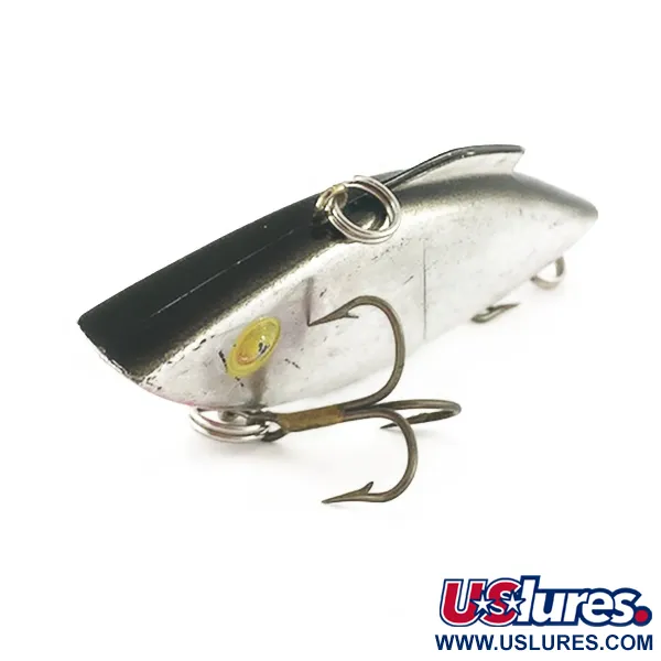 Bill Lewis Rat-L-Trap, 14g, Chrome Dos Noir, Lipless Crankbait #23588