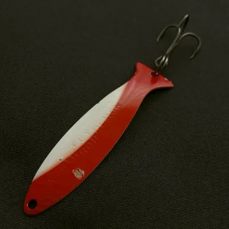 Worth Fly Rod Demon, 2,5g, Nickel/Rouge/Blanc, Cuillère #23595