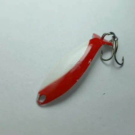 Worth Fly Rod Demon, 1,5g, rouge/blanc/nickel, cuillère #23596