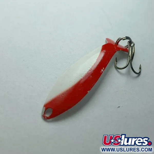 Worth Fly Rod Demon, 1,5g, rouge/blanc/nickel, cuillère #23596