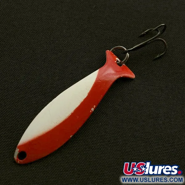 Worth Fly Rod Demon, 1,5g, rouge/blanc/nickel, cuillère #23596