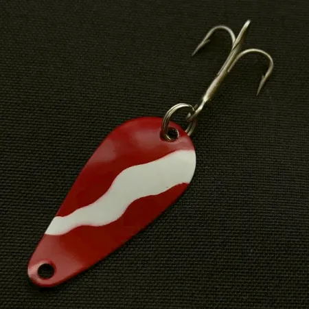 Weller Gypsy King Deluxe, 1,5g, nickel/blanc/noir, Cuillère ondulante #23599