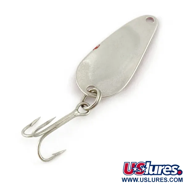 Weller Gypsy King Deluxe, 1,5g, nickel/blanc/noir, Cuillère ondulante #23599