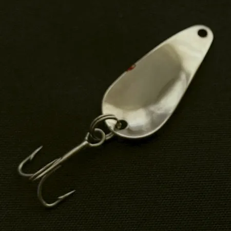 Weller Gypsy King Deluxe, 1,5g, nickel/blanc/noir, Cuillère ondulante #23599