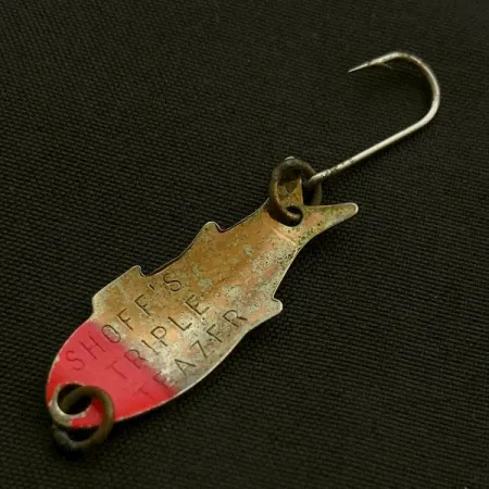 Shoff's Triple Teazer, Cuivre/Rouge, 1.1g, Cuillère #23602