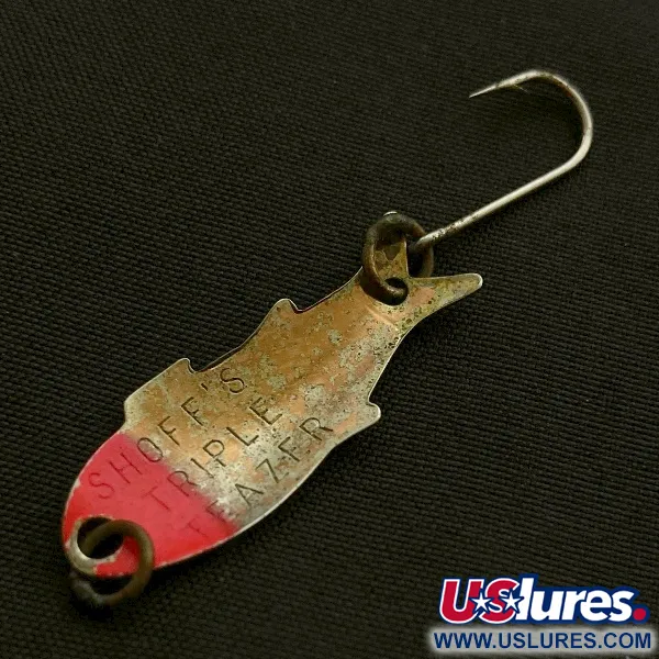 Shoff's Triple Teazer, Cuivre/Rouge, 1.1g, Cuillère #23602