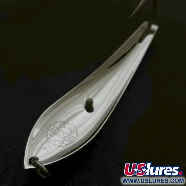 Buck Spoon White, nickel 21g, cuillère #23616