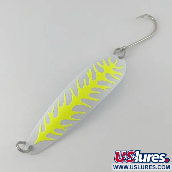 The Producers Hookster Totem #4, 8g, Blanc et Jaune, Cuillère #23619