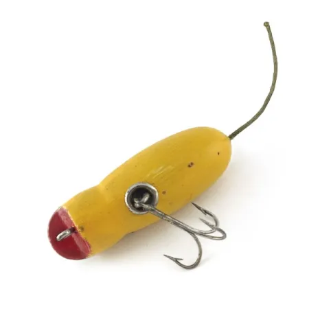Horrocks Ibbotson HICO Mouse, 14g jaune, yeux métalliques, leurre vintage #23623