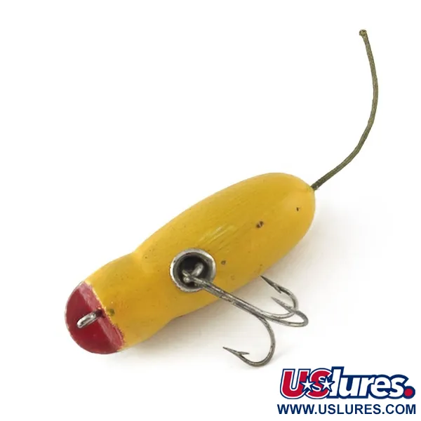 Horrocks Ibbotson HICO Mouse, 14g jaune, yeux métalliques, leurre vintage #23623