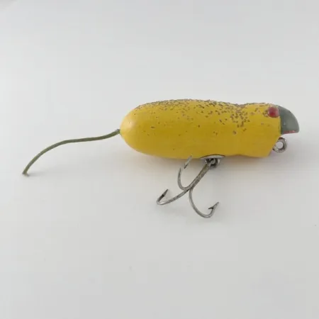 Horrocks Ibbotson HICO Mouse, 14g jaune, yeux métalliques, leurre vintage #23623