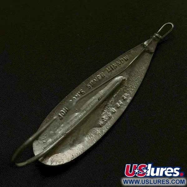 Johnson Silver Minnow, 12g Nickel Anti-herbe, Cuillère Ondulante #23641