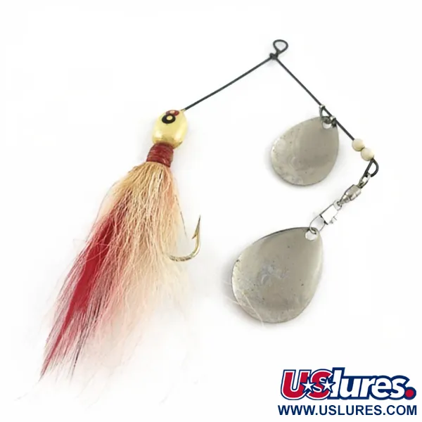 GRASSL’S DOUBLE OO, 14g, Argent, Spinnerbait #23653