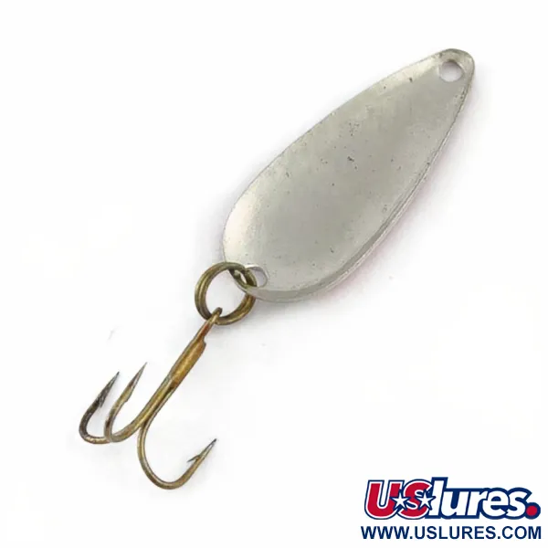 Kmart Spoon, 6g, Nickel/Rouge, Cuillère ondulante #23660