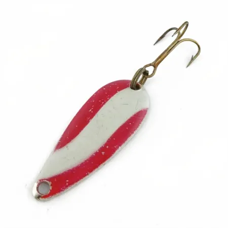 Kmart Spoon, 6g, Nickel/Rouge, Cuillère ondulante #23660