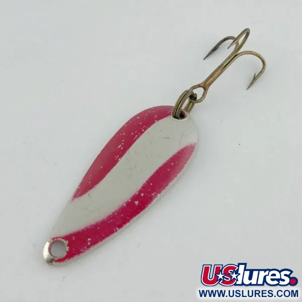 Kmart Spoon, 6g, Nickel/Rouge, Cuillère ondulante #23660