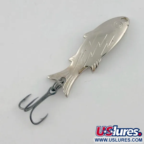 Atlantic Lures Golden Wobble-Fish, nickel 5g, cuillère #23671