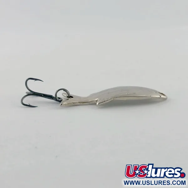 Atlantic Lures Golden Wobble-Fish, nickel 5g, cuillère #23671