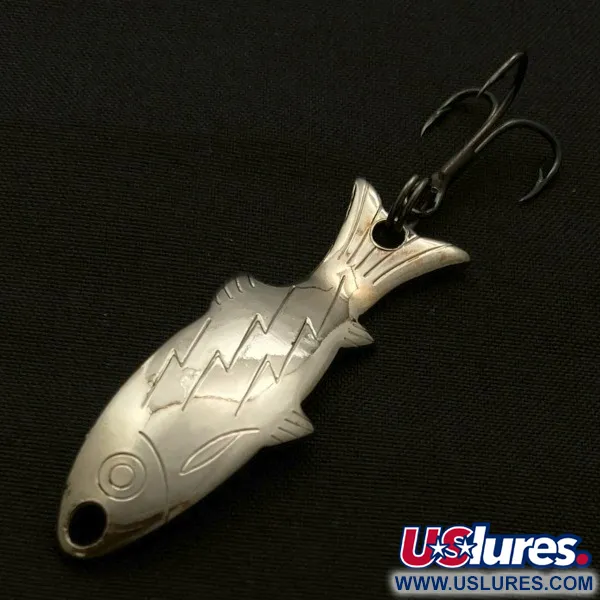 Atlantic Lures Golden Wobble-Fish, nickel 5g, cuillère #23671