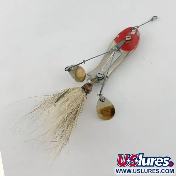 Pflueger ZAM, 14g, Nickel/Rouge, Cuillère #23672
