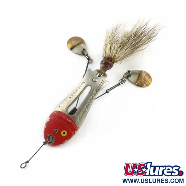 Pflueger ZAM, 14g, Nickel/Rouge, Cuillère #23672