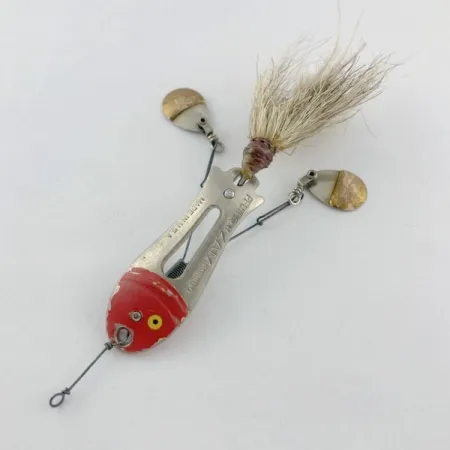 Pflueger ZAM, 14g, Nickel/Rouge, Cuillère #23672
