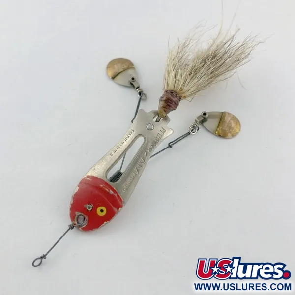 Pflueger ZAM, 14g, Nickel/Rouge, Cuillère #23672