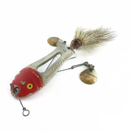 Pflueger ZAM, 14g, Nickel/Rouge, Cuillère #23672