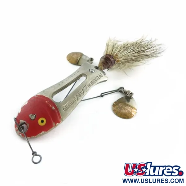 Pflueger ZAM, 14g, Nickel/Rouge, Cuillère #23672