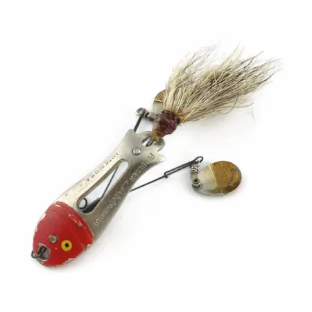 Pflueger ZAM, 14g, Nickel/Rouge, Cuillère #23672