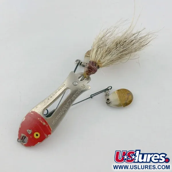 Pflueger ZAM, 14g, Nickel/Rouge, Cuillère #23672