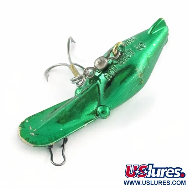 Luhr Jensen Hot Shot 30, 5g, Vert, Leurre de Traîne #23680