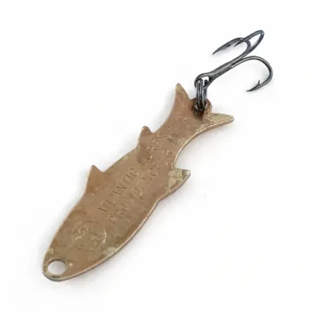 Atlantic Lures Golden Wobble-Fish, cuivre, 5g, cuillère ondulante #23698