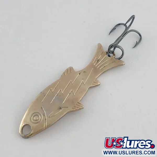 Atlantic Lures Golden Wobble-Fish, cuivre, 5g, cuillère ondulante #23698