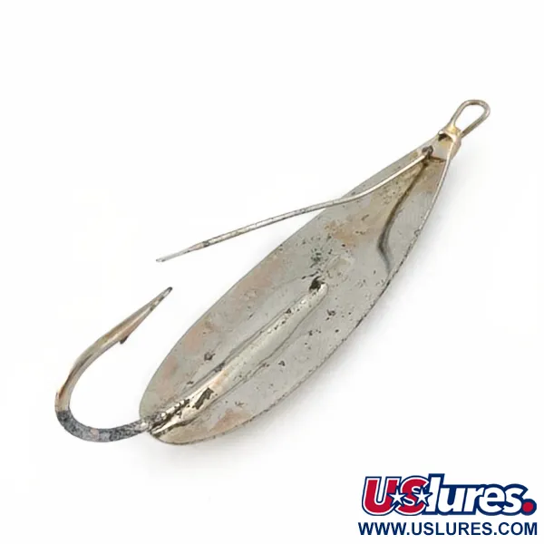 Luhr Jensen Silver Spoon, 14g Nickel, Cuillère Anti-Herbe #23702