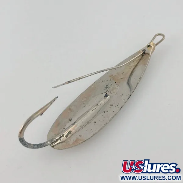 Luhr Jensen Silver Spoon, 14g Nickel, Cuillère Anti-Herbe #23702