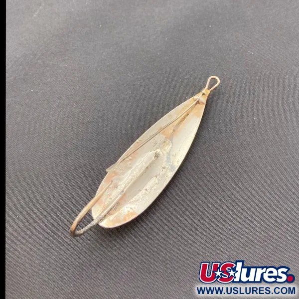 Luhr Jensen Silver Spoon, 14g Nickel, Cuillère Anti-Herbe #23702