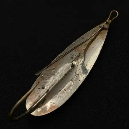 Luhr Jensen Silver Spoon, 14g Nickel, Cuillère Anti-Herbe #23702
