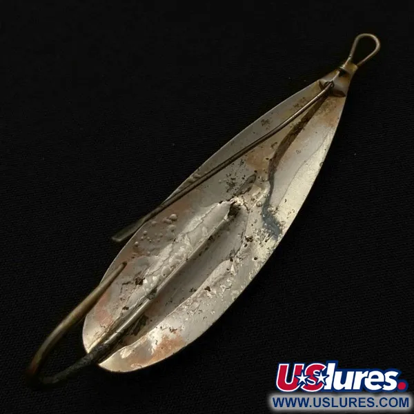 Luhr Jensen Silver Spoon, 14g Nickel, Cuillère Anti-Herbe #23702