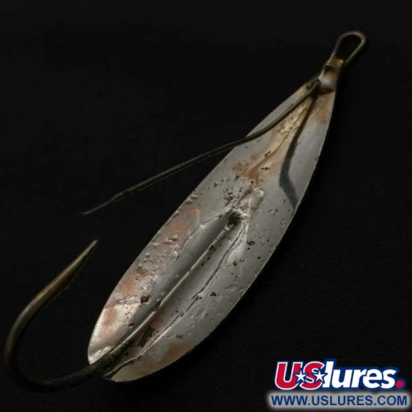 Luhr Jensen Silver Spoon, 14g Nickel, Cuillère Anti-Herbe #23702