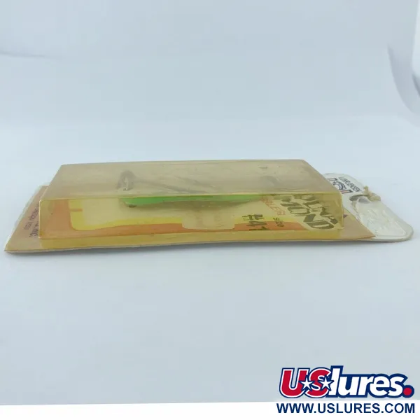 Luhr Jensen Alpena Diamond, 7g, Glo-Flo Green stripe, Cuillère ondulante #23708