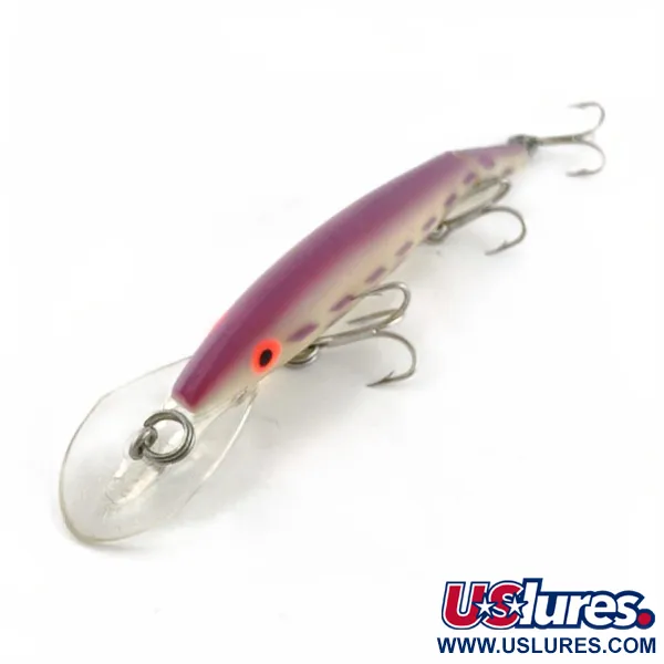 Rebel Fastrac F12 Articulé, 12,5g, blanc/violet, poisson nageur #23717