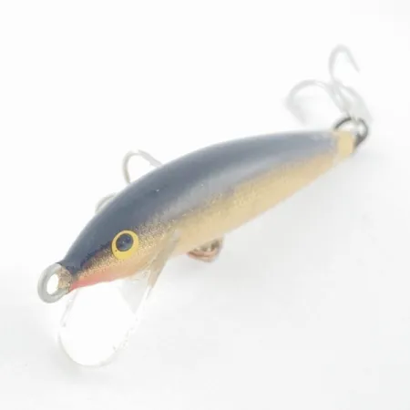 Rapala Original Floater F7, 4g Doré, Poisson Nageur Flottant #23730