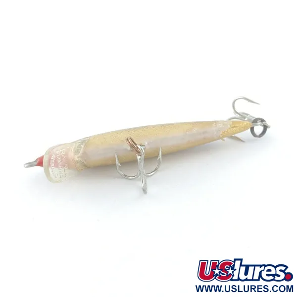 Rapala Original Floater F7, 4g Doré, Poisson Nageur Flottant #23730