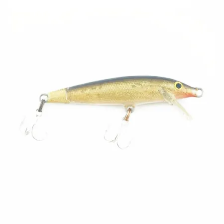 Rapala Original Floater F7, 4g Doré, Poisson Nageur Flottant #23730