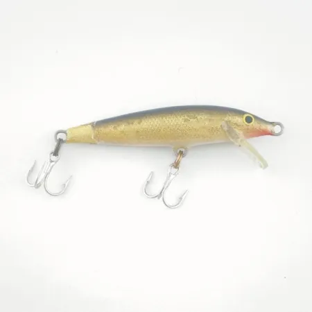 Rapala Original Floater F7, 4g Doré, Poisson Nageur Flottant #23730