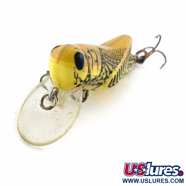 Rebel Crickhopper, 2.6g, Yellow Grasshopper, Poisson Nageur #23737