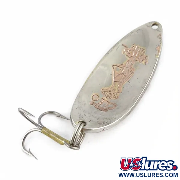 Seneca Little Cleo (Hula Girl), 14g, Nickel/Cuivre, Cuillère Ondulante #23741